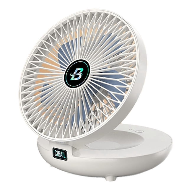 Household Dual-Use Kitchen Fan,3 Speed Foldable Desk Wall Mount Fan, 90 Adjustable Portable Fan for Bedroom&Kitchen,A
