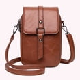 thumbnail image 4 of Bolso Cruzado PU para Mujer Hugtrwg con Bolso Decorativo con Borlas y Remaches Marrón, 4 of 5