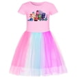 thumbnail image 4 of Vestido de verano para niñas de Inside Out, 2024, JOY SADNESS, ropa para niñas pequeñas, vestidos casuales de manga corta, vestidos de fiesta de boda para niñas pequeñas, 4 of 5