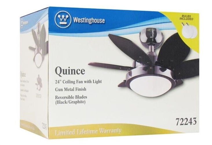 Westinghouse 7224300 24 Quince Reversible Indoor Ceiling