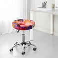 thumbnail image 7 of Lsque inside out 2 Round Bar chair cushion covers Velvet Fabric Premium Comfort Protects from Scratches and Stains for 14-17 Inch Chair- 14 inch, 7 of 7