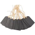 thumbnail image 3 of Letreros de pizarra, etiquetas de regalo negras para bolsas y etiquetas (2 x 3.1 in, 12 piezas) Namotu CZBG-ST204, 3 of 7