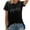 Black, variant on Tops for Women Trendy Summer Shirt Teen Girl Tunic for Women Short Sleeve Ladies Graphic Tees Woman Shirt Sleeves T Junior Girl Womens Summer Tops Dressy Casual Womens Workout Loose Fit Light Gray L