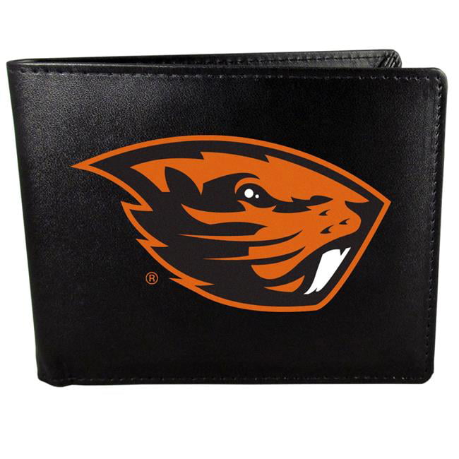 Siskiyou Oregon State Beavers Bi-fold Leather Wallet 