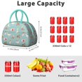thumbnail image 4 of Cat Mom Lunch Bag – Adorable Kitty Pattern with Cute Paws, Ideal for Cat Lovers, 4 of 4