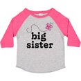 thumbnail image 3 of Inktastic Big Sister Butterfly Announcement Girls Toddler T-Shirt, 3 of 5