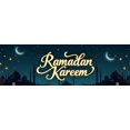 thumbnail image 5 of LUUFILx Ramadan Kareem Banner Mosque Lanterns Festive Welcome Backdrop Ramadan Mubarak Party Home Decorations Event Celebration Photography Props Background, 5 of 8