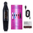 thumbnail image 1 of Herramientas para uñas, mini lijadora eléctrica, máquina de uñas portátil, pieza de uñas, amoladora de uñas, juego especial, 1 of 6