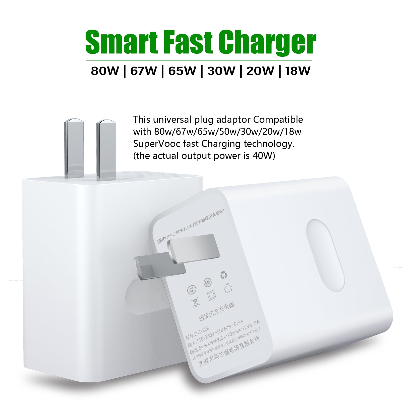 SuperVooc charger for oneplus 11 Nord CE2 N200 10 Pro 9T wall adapter with cable 1m,fast Charger for Realme 11 10 9 Pro Gt5 Q5 GT2 GT Neo2T Narzo 50 5G, SuperVooc adapter for OPPO Findx 5 Reno 10