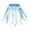Blue for Short Hair, variant on Tachiuwa Curlers Hair Styling Tool Sleep Overnight Curls Non-Damaging Hair No Heat Pink for Short Hair