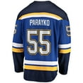 thumbnail image 3 of Men's Fanatics Colton Parayko Blue St. Louis Blues Home Breakaway Player Jersey, 3 of 3