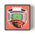 thumbnail image 3 of YouTheFan NCAA Oregon State Beavers 3D StadiumView Magnet, 3 of 4