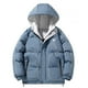 thumbnail image 4 of Chaqueta de plumón con capucha gruesa de invierno para niños y niñas Wancir, chaqueta de nieve cálida, abrigo de invierno para exteriores, de 5 a 16 años, 4 of 8