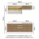 thumbnail image 3 of Cocina Integral con Tarja 200cm Glamy Madesa 09 BlancoMarron, 3 of 10