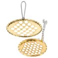 thumbnail image 1 of unbranded 2Ud Raspadores De De Metal Dorado Para Cocina Herramienta Para Cortar Fideos Y Gelatina, 1 of 8