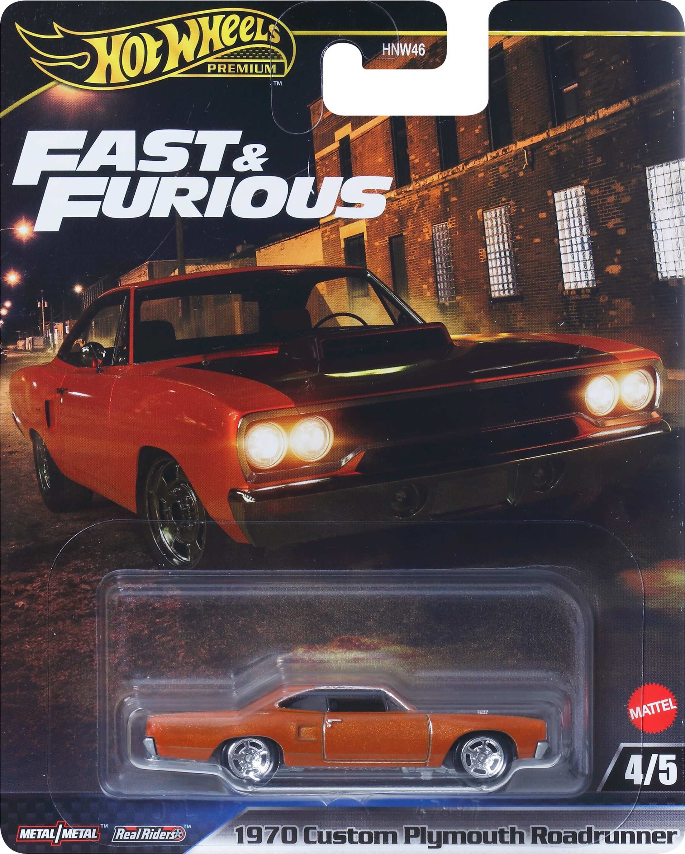 Hot Wheels Fast & Furious 10台コンプリートセット Hot Wheels