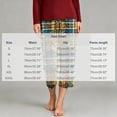 thumbnail image 4 of Cmtiyu Christmas Pajama Pants Women Christmas Printed Elastic Waist Drawstring Pajama Bottoms Casual Comfy Loose Lounge Sleep Capri Pants S-3XL, 4 of 5
