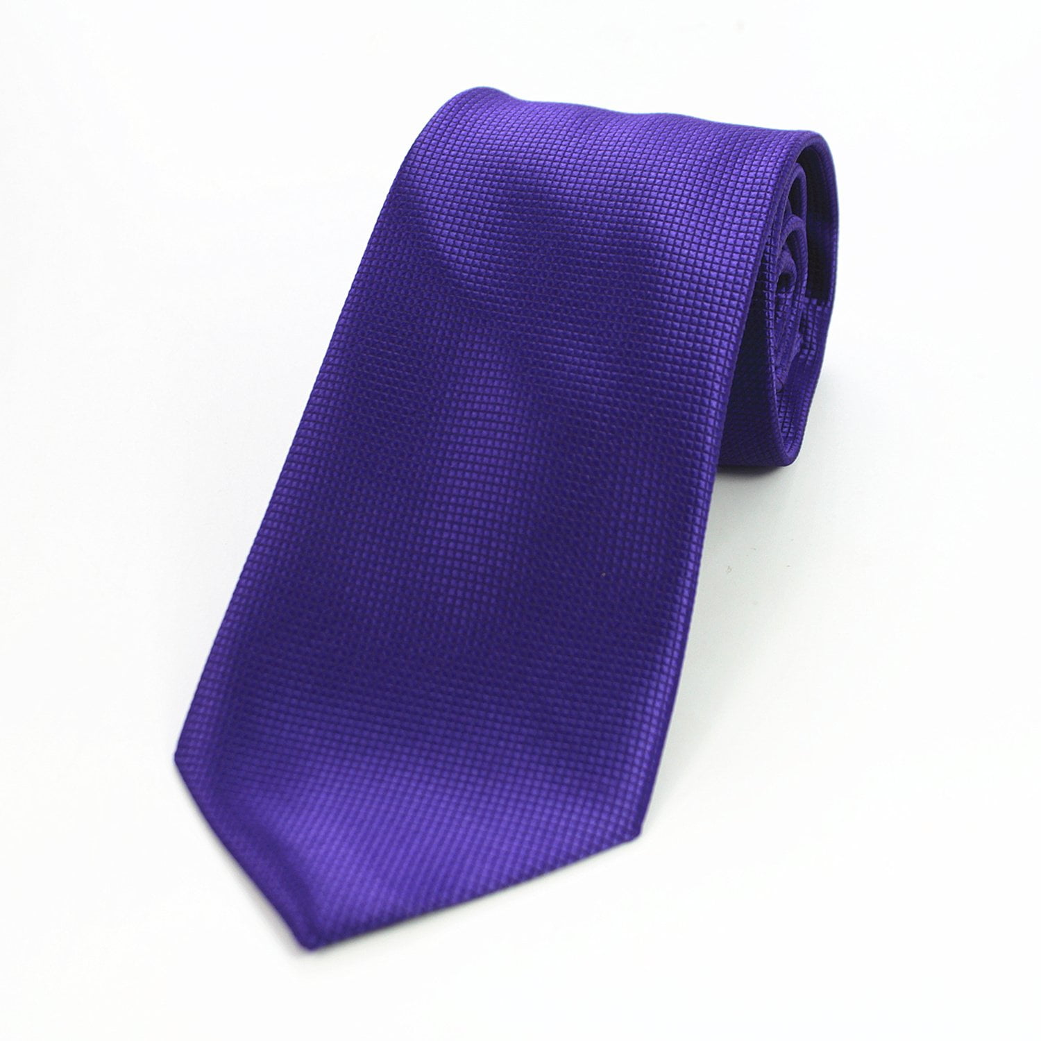 purple silk tie