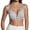 Grey, variant on Women's Push Up Bra - Slim Shoulder Straps Back Front Buttoned Underwear, Thin Small Chest Close Fitting no Steel Rings French Triangular Cup Seamless Bra,Strap Bras for Women,Color: Black Size: S