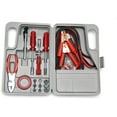 Stalwart 30Piece Auto Emergency Kit with Jumper Cables for Car, Truck