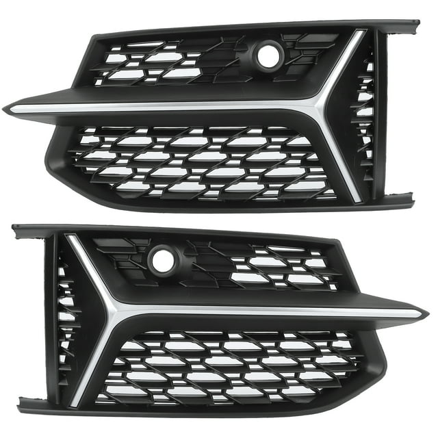 Fog Light Guard,Glossy Black Honeycombs Mesh Fog Light Grille Car Modified Accessory Cutting-Edge Features