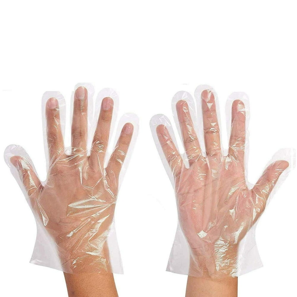 CSD Disposable Poly Gloves (Pack of 1000) Powder Free & Latex Free