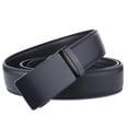 thumbnail image 1 of Men's Automatic Buckle Belt Slip Buckle Business Casual Leather Waist Belt SHYTMV, 1 of 4