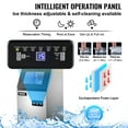 thumbnail image 4 of VEVOR 110V Commercial Ice Maker 110lbs/24h with 29lbs Storage 5x8 Cubes Stainless Steel Auto Clean for Bar Home Supermarkets, Includes Scoop and Connection Hose, 4 of 9