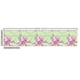 thumbnail image 2 of Floral Fabric by the Yard Upholstery, Illustration of Outline and Pinkish Designed Flowers Blooming, Decorative Fabric for DIY and Home Accents, Pink Pale Pink by Ambesonne, 2 of 4