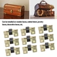 thumbnail image 3 of 100 Pcs Spring Hinges, Sturdy Iron Self Closing Spring Loaded Hinges, Versatile Application for Wooden Boxes, Cabinets, Enhanced Aesthetics, Convenient Closing, 3 of 7