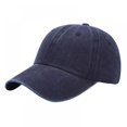 thumbnail image 2 of AMERTEER Unisex Vintage Washed Distressed Baseball Hat Baseball Cap Twill Adjustable Dad Hat, 2 of 2