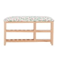 thumbnail image 2 of Dollhouse Shoe Shelf, Miniature Shoes Rack 2 Layer 1/12  For Entrance, 2 of 8