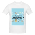thumbnail image 4 of Bingfone Let'S Go On An Adventure Men'S Loose Fit Short-Sleeve Pocket T-Shirt, 4 of 7