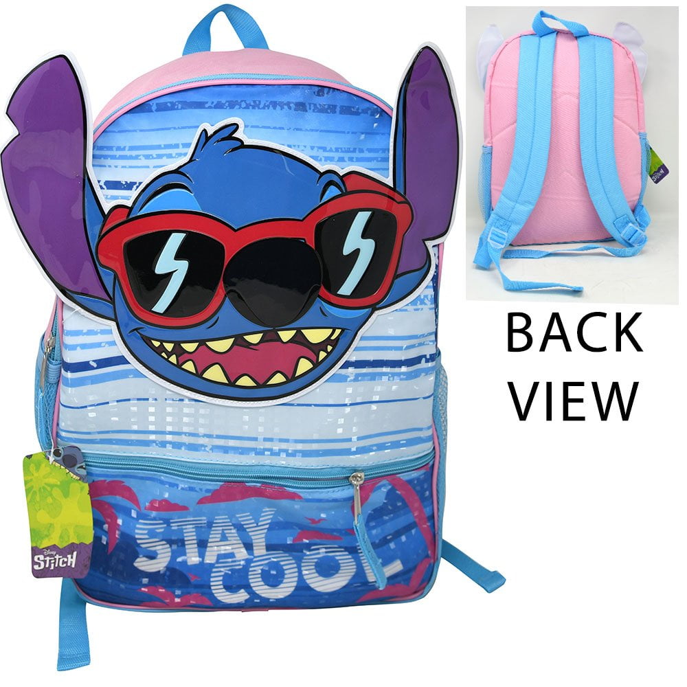 Disney Lilo and Stitch 12" Girls/Boys Small Toddler School Backpack 