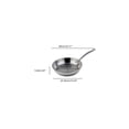 thumbnail image 4 of Meyer 24 cm Nouvelle Stainless Steel Fry pan, 4 of 4