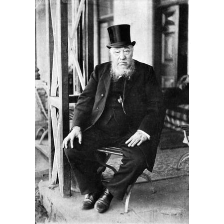 - Paul Kruger (1825-1904) Nstephanus Johannes Paulus Kruger Also Known As Oom Paul South African Statesman Photograph 1890 Rolled Canvas Art - (24 x 36)