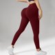 thumbnail image 5 of Pantalones de yoga para mujer, ajustados, de cintura alta, con realce de cadera, a rayas, con rosca, para uso externo., 5 of 7
