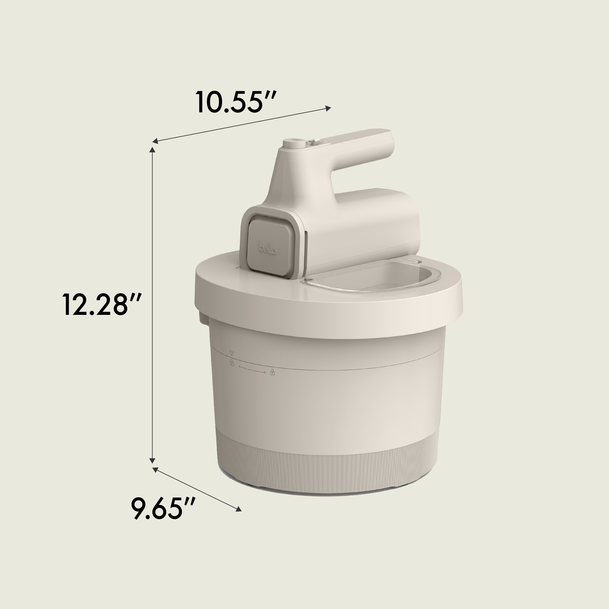 Bella 3.5 Qt Hand & Stand Mixer, 200W, 6-Speed photo 8