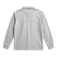 thumbnail image 4 of TOUMENY Men Zip Up Jacket Casual Lightweight Slim Fit Collared Long Sleeve Coat with Pocket Outdoor Travel Spring Fall Winter Jackets for Men Gray L, 4 of 7