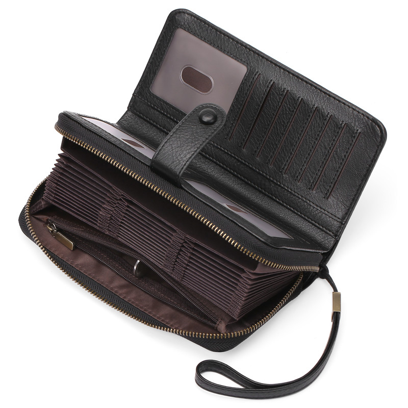 GAEKEAO Women's Bifold Wallet with 45 Card Slots photo 7