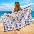thumbnail image 4 of Kuiaobaty Car Seat Towel Covers Front Seats Butterfly Flower Print Car Seat Hoodie Cover Multi-Purpose Absorbent Microfiber Towels with Storage Bag(Hot Yoga, Gym, Sports Accessories), 4 of 7