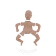 thumbnail image 2 of Doll Kit Set, Vividly Blank Doll Kit Long Service Life  For Enhance Parent-child Interaction For Gift For Your Children, 2 of 8