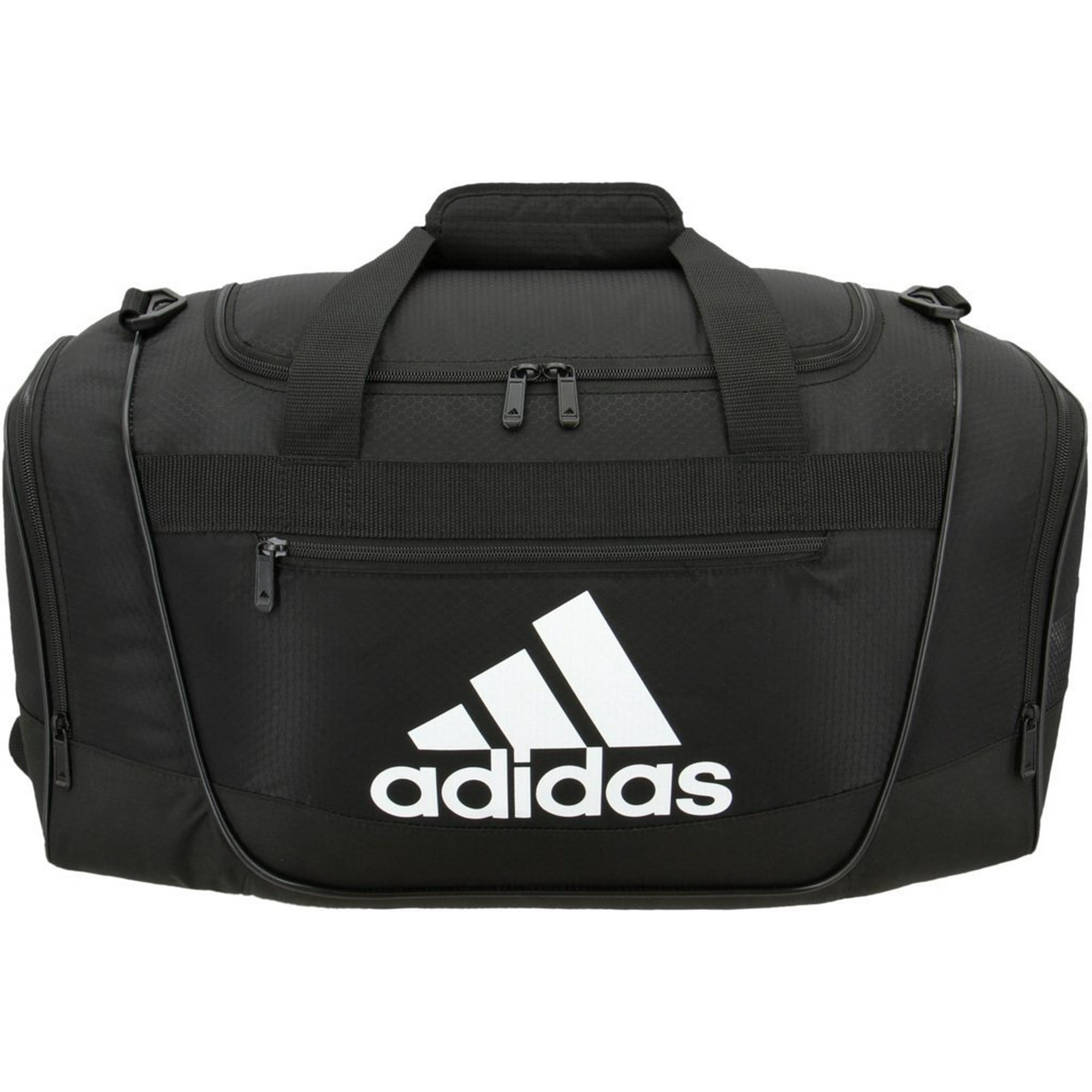 adidas Unisex Defender III Small Duffel Bag Black Silver Small Walmart