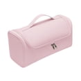 thumbnail image 4 of Bolsa de viaje para herramientas de peluquería, estuche de transporte portátil, rizador multifuncional Rosa, 4 of 9