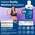 thumbnail image 3 of Trace Minerals | Liquid Gut Health | Support for Gut Lining, Normal Digestion, Immunity, Metabolism | 10 mg Humic & Fulvic Acid | Unflavored | 32 fl oz, 3 of 3