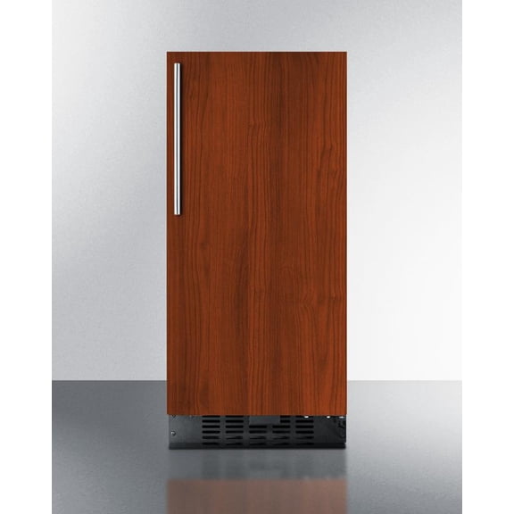 15" wide ADA compliant all-refrigerator for built-in or freestanding use with panel-ready door