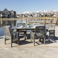 thumbnail image 5 of 7-Piece Classic Outdoor Patio Dining Set in Gray Wash, 5 of 5