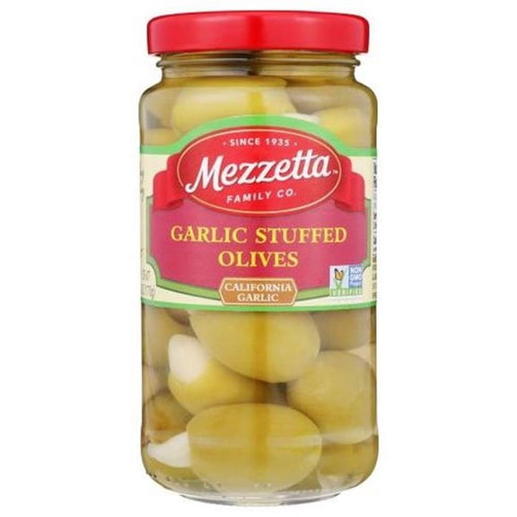 Mezzetta Garlic Stuffed Olives, 6 Oz