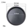 thumbnail image 1 of 5-10 inch Non-Stick Pizza Trays Steel Baking Tool Pizza Pan Oven Tool, 1 of 10
