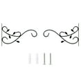 thumbnail image 5 of Decorative Metal Wall Mounted Hook for Hanging Plants, Bracket Hanger Flower Pot Holder, 2 Pack, 5 of 7